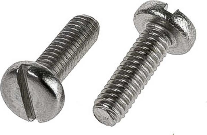 Immagine prodotto Rs Pro Viti a testa bombata con intaglio, acciaio inossidabile A2, M2,5 x 5mm
