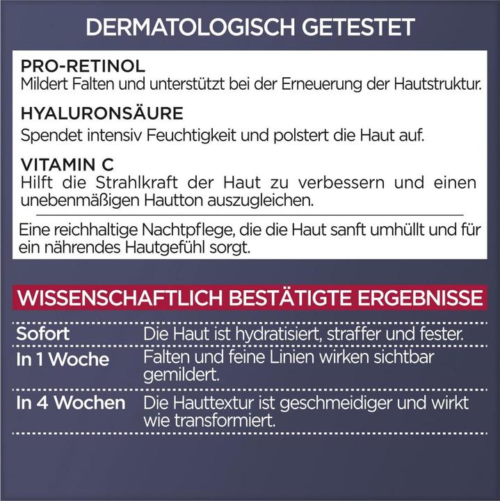 Actual product image L'Oréal Paris L'Oréal, Revitift Laser x3 CIA, night cream, 50 ml (50 ml)