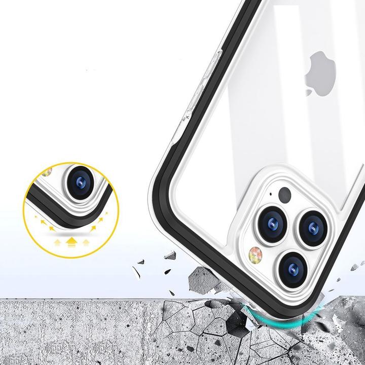 Produktbild Hurtel Clear 3in1 case for Samsung Galaxy A03 silicone cover with frame blue (Samsung Galaxy A03)