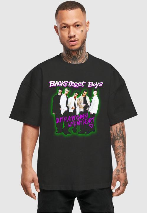 Immagine prodotto Merchcode Backstreet Boys - Maglietta Playing Games Ultra Heavy Cotton Box - 114595 (XL)