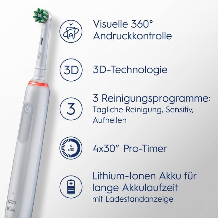 Produktbild Oral-B Pro 3 3000 (Oszillierende Zahnbürste)