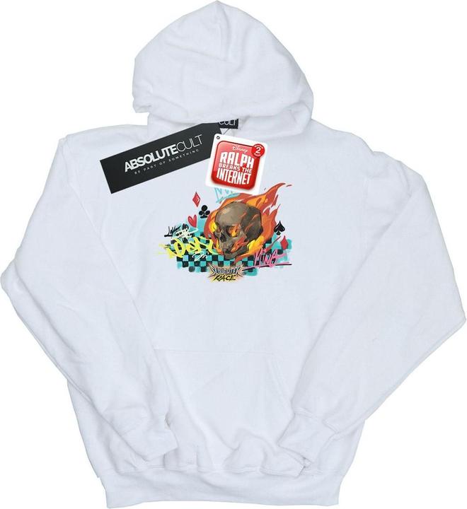 Disney Wreck It Ralph Race Skull Kapuzenpullover (L)