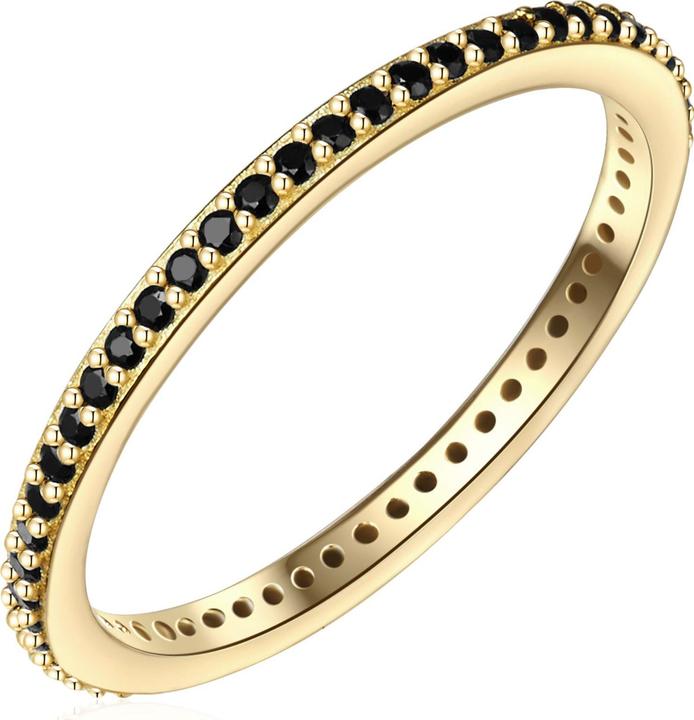 Produktbild Glanzstücke München Damen Sterling Silber Zirkonia gelbgold - 24187 (48, 925 Silber)