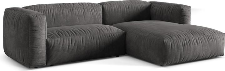 Actual product image Micadoni Modular Right Corner Sofa, "Martina", 2 Seats, 283x176x75 Made in Europe (Corner sofa)