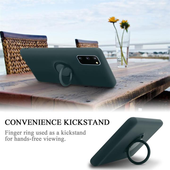 Immagine prodotto Cadorabo Custodia in silicone TPU Liquid Ring Cover (Samsung Galaxy S20 FE)