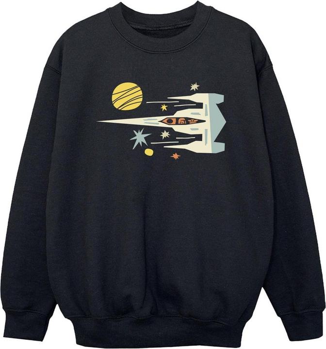 Star Wars The Mandalorian Cutout Ship Sweatshirt Jungen