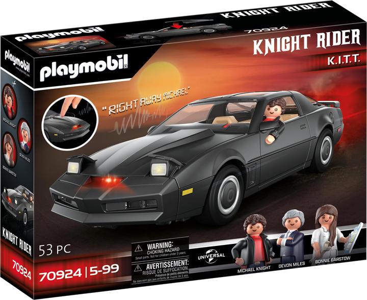 Actual product image Playmobil Knight Rider - K.I.T.T. (70924, Playmobil Knight Rider)