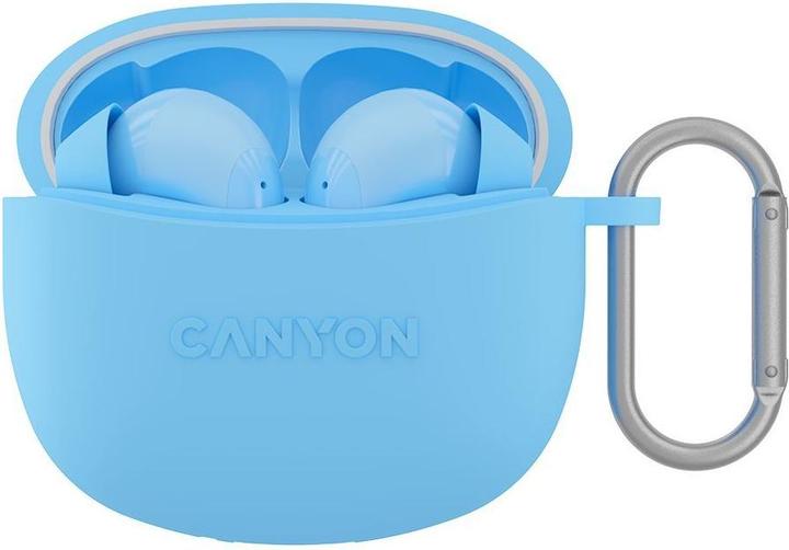 Image du produit Canyon TWS-5, Écouteurs Bluetooth véritablement sans fil, charge USB-C, station de charge dans la (Filaire)