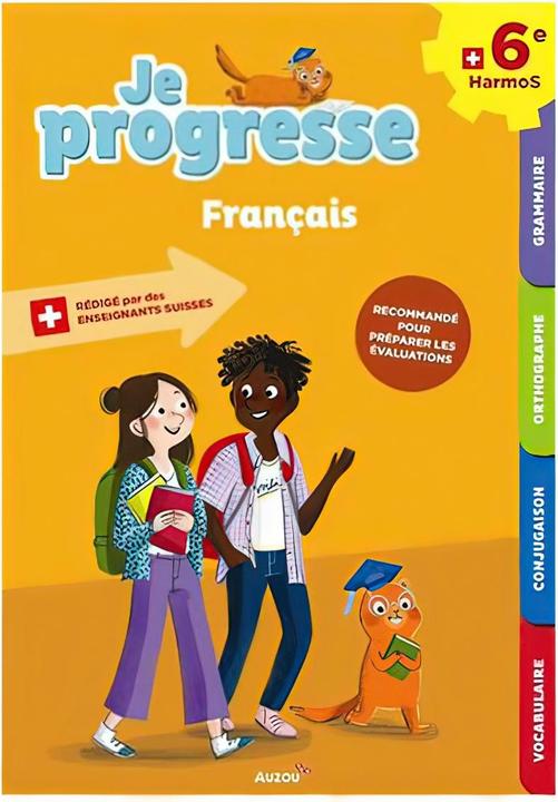 Image du produit Je progresse 6ème harmoS français : Nouvelle édition 2021 soutien cycle 2 (Français, Dalla Riva Sabina, Knébel Martine, 2021)
