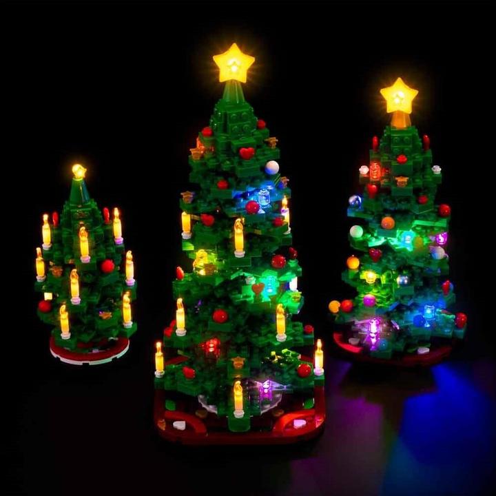 Produktbild Light my bricks LED Licht Set für LEGO 40573 Weihnachtsbaum
