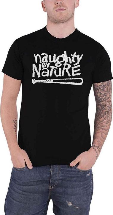 Produktbild Naughty By Nature TShirt mit Logo aus Baumwolle Erwachsene (XL)