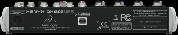 Produktbild Behringer Xenyx Qx1202usb (Studio- und Livemixer)