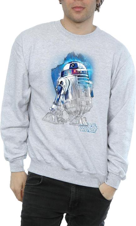 Produktbild Star Wars The Last Jedi R2D2 Brushed Sweatshirt (L)