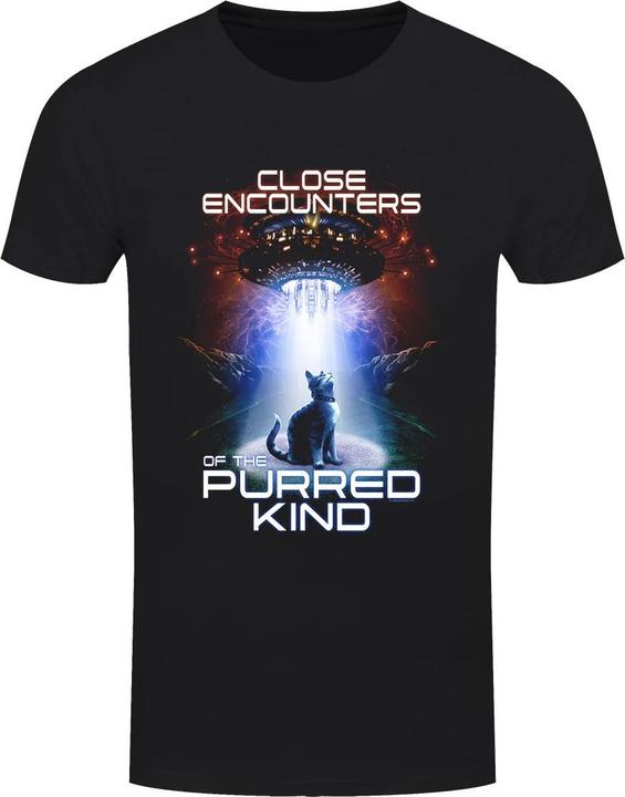 Horror Cats Close Encounters Of The Purred Kind TShirt (3XL)