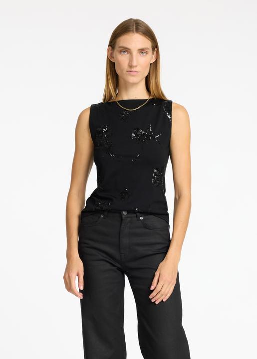 Actual product image Selected Femme Sequin top (L)
