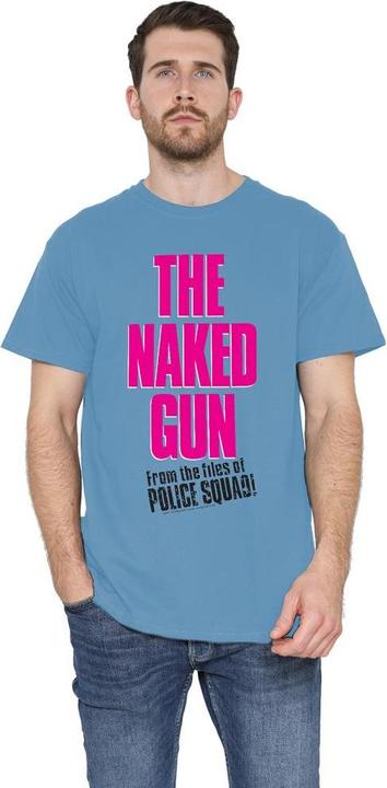 Actual product image The Naked Gun Mens Logo T-Shirt (L)