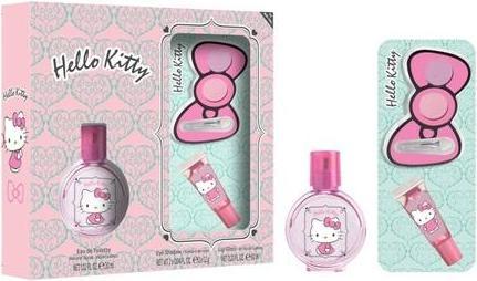 Immagine prodotto Disney Set Hello Kitty per bambini Eau de Toilette Lipgloss + Ombretto (Set profumo)