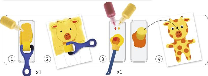Produktbild Djeco Malen mit Schwamm Doudou