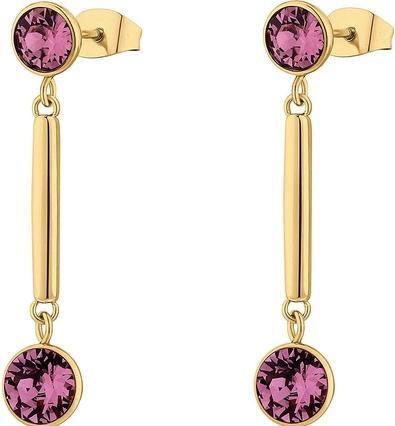 Brosway Charming Gold Plated Earrings with Affinity Crystals BFF167