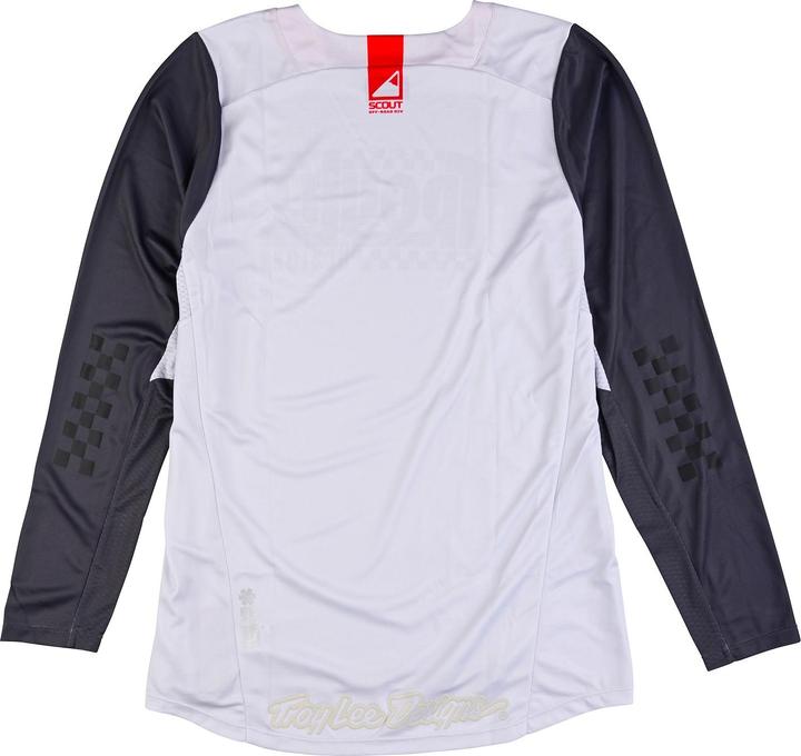 Troy Lee Designs Scout GP Jersey, Big Lee, charcoal/fog, S (S)
