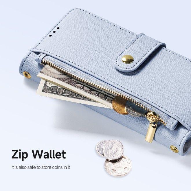 Produktbild Dux Ducis Lawa Series MagSafe Kunstleder Bookcover Hülle (Samsung Galaxy S25 Edge)