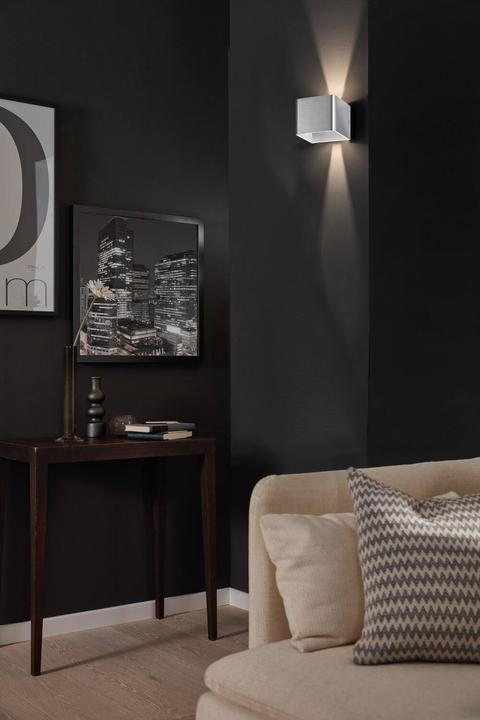 Produktbild Fischer & Honsel Honsel Dan LED Wandleuchte 4,5W warmweiss aluminium 30256 (500 lm)