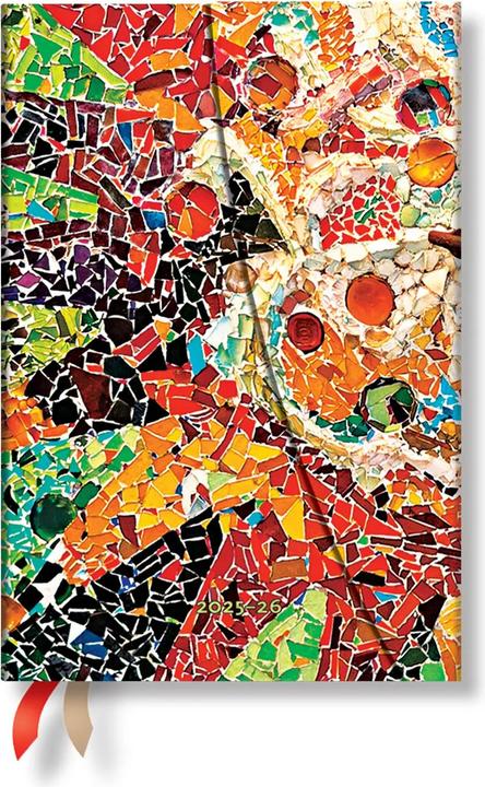 Paperblanks PAPERBLAN Agenda Gaudis Sonne Mini 25/26 DD0529-3 1W/2S 18M DE HOR HC 9.5x14cm (9.5 x 14 cm, German)