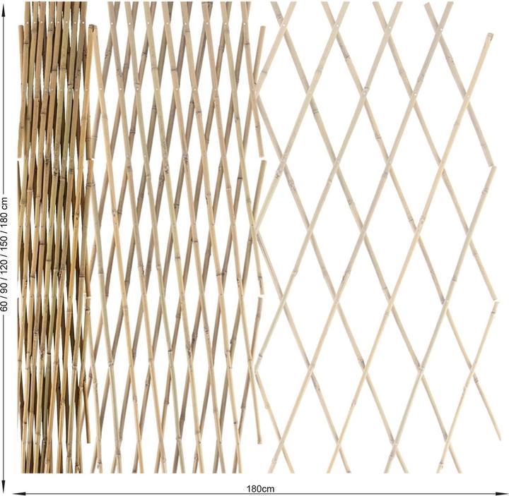 Image du produit Karat Extensible Naturel BambouGrille 120x180 cm (120 cm, 18 cm)