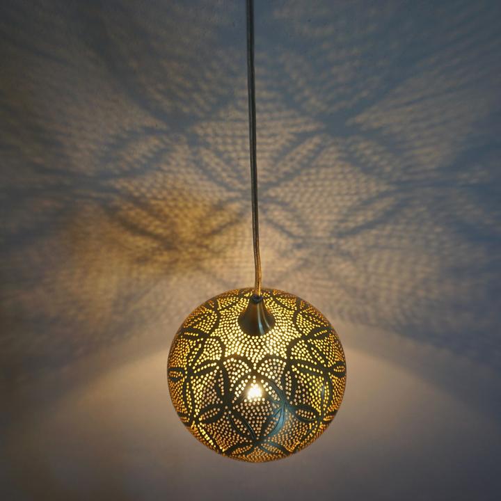 Immagine prodotto Sweet Mint Lampada a sospensione Motu Flower S 18cm color oro Craft (E14)