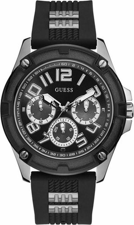 Actual product image Guess DELTA GW0051G1 Herenhorloge 46 mm - Zwart (45 mm)