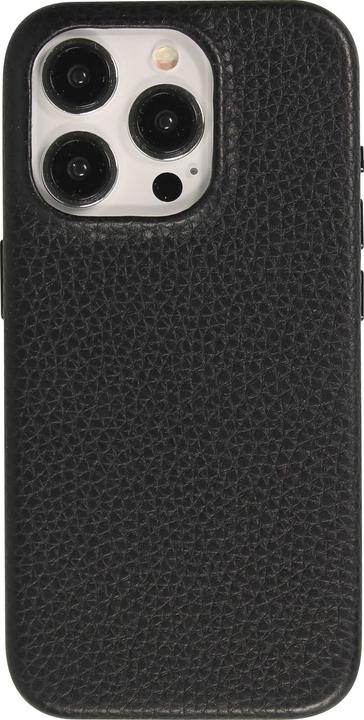 Image du produit PhoneLook Coque Cuir de veau luxe grainé intégral avec boutons métalliques et MagSafe (Apple iPhone 14 Pro Max)