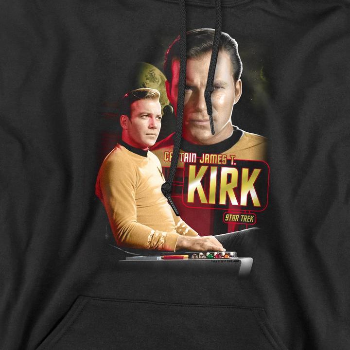 Immagine prodotto Felpa con Cappuccio Capitano Kirk Uomo (M)