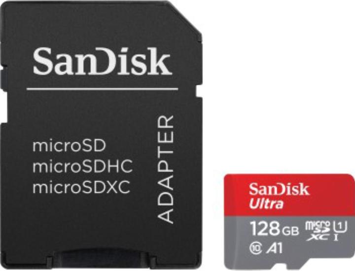 Produktbild SanDisk Ultra mit Adapter (2-Pack) (128 GB, microSDXC, U1, UHS-I)