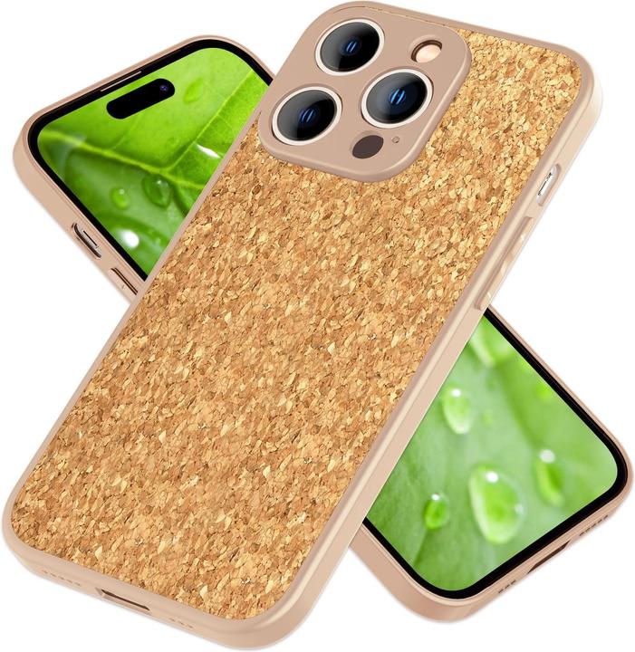 Produktbild Nalia Kork Hülle mit Silikon Rahmen (Apple iPhone 14 Pro Max)
