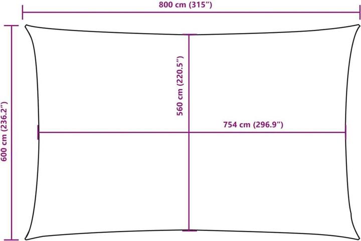 Immagine prodotto VidaXL Nezhatok (600 x 800 cm)