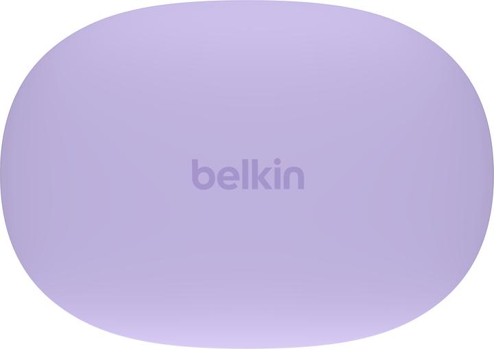 Actual product image Belkin wireless soundform bolt tws light purple (No noise cancelling, 38 h, Wireless)