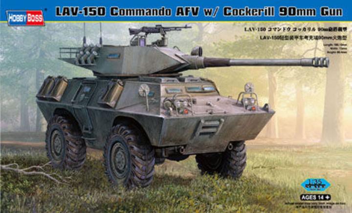 Image du produit Hobby Boss LAV-150 Commando AFV Cockerill 90mm Gun