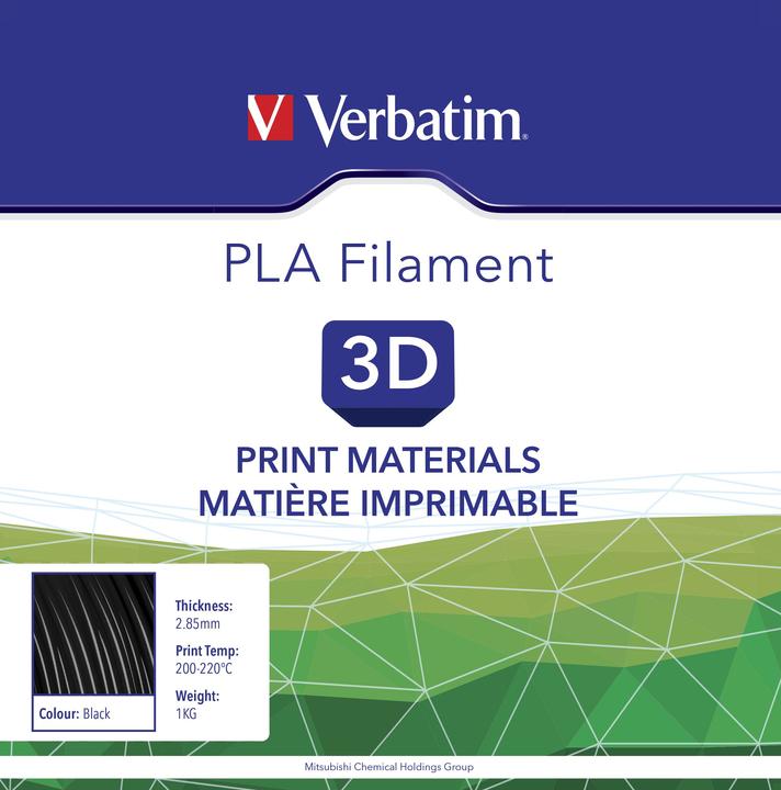 Immagine prodotto Verbatim Filamento (PLA, 2.85 mm, 1000 g, Nero)