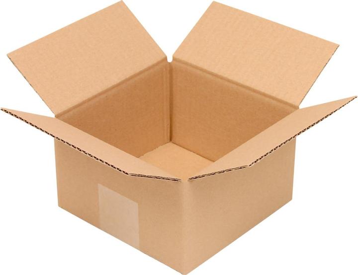 Immagine prodotto Transpak Scatola di cartone a 1 parete, PU50, 160x160x90mm, Q.1.2 (1 x)