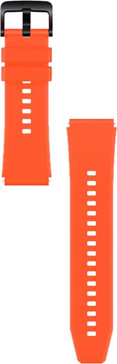 Actual product image Marka Niezdefiniowana Silicone Strap for Huawei Watch GT 2/3/4/2 Pro/3 Pro/4 Pro/GT 2e 46mm - Orange (Silicone)