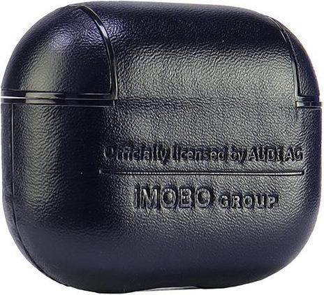 Actual product image Audi Leather Big Logo AirPods 3 cover czarny/black AU-AP3-GT/D3-BK (Headphone bag)