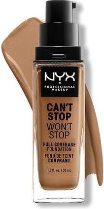 Actual product image NYX Professional Make-Up Can't Stop Won't Stop - Full Coverage Foundation Natural Tan (Natural tan)