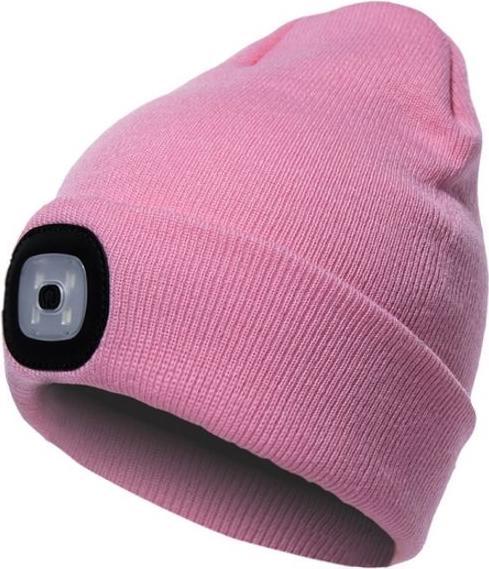 Produktbild MU Classic Strickmütze mit LED-Licht und USB-Ladefunktion (One Size)