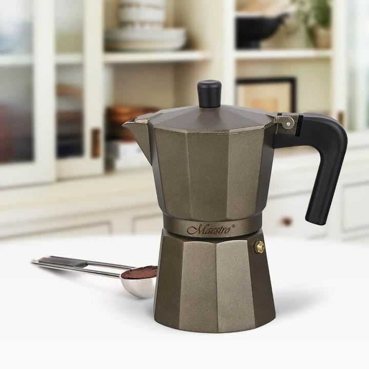 Immagine prodotto Maestro Caffettiera da 6 tazze MR-1666-6-BROWN marrone (6 T.)