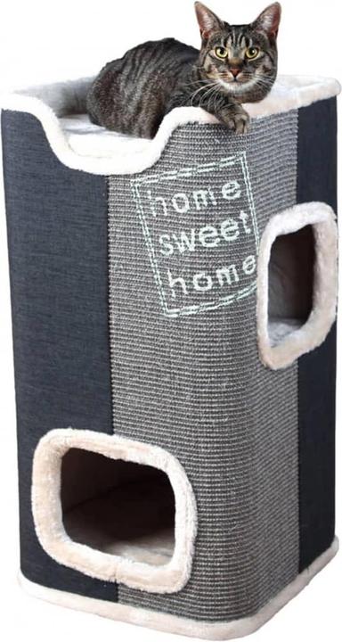 Produktbild Trixie Cat Tower Jorge (78 cm, Blau, Grau, Weiss)