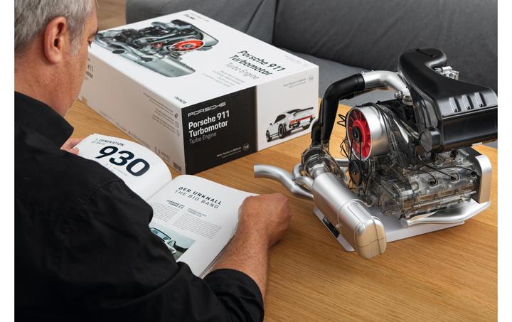 Productafbeelding Franzis Porsche 911 Turbo motor kit