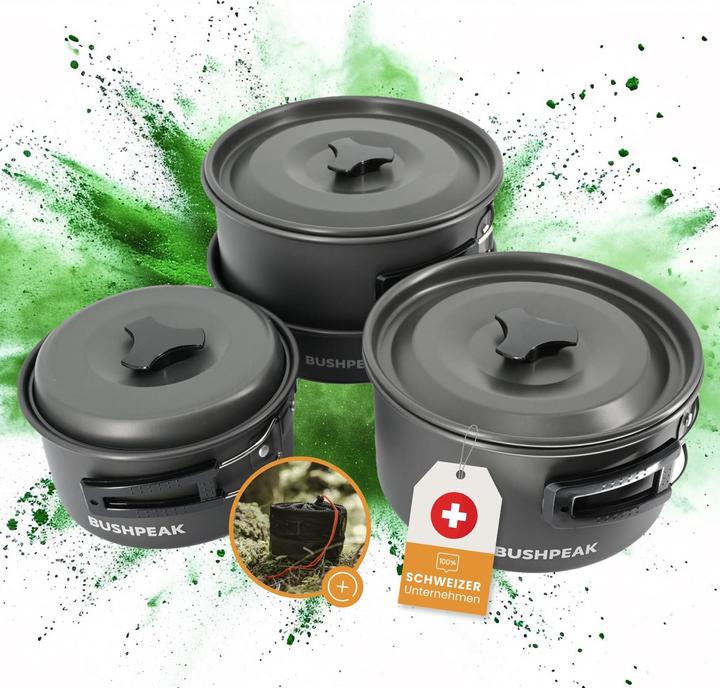 Bushpeak Kochtopf Set