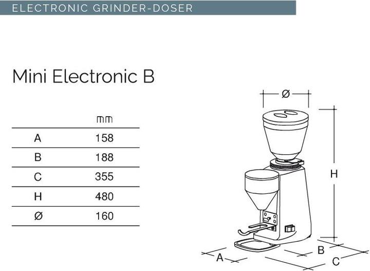 Actual product image Vitudurum Mini Electronic B