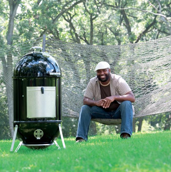 Actual product image Weber Smokey Mountain Cooker (57 cm)