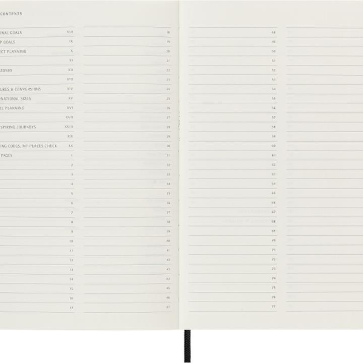 Actual product image Moleskine Professional Notebook L/A5, Soft Cover, Black (A6, Lined, Soft cover)